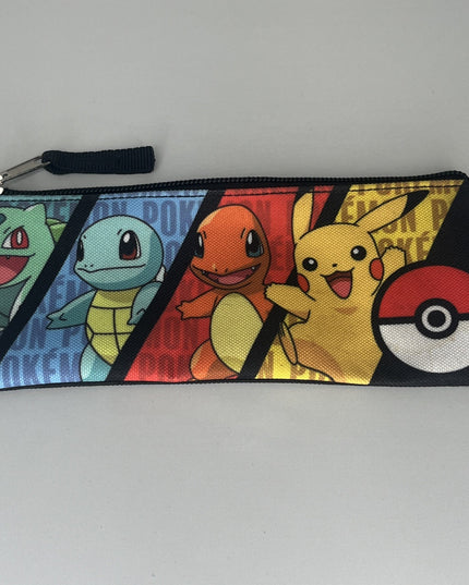 Pokemon Zipper Pocket Pouch Bag 3x7.5 Inches