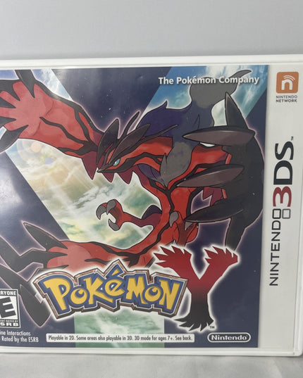 Pokemon Y - Nintendo 3DS - Authentic Case Only - No Game Or Manual