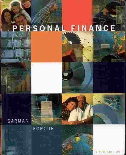Personal Finance by E. Thomas Garman (2000-01-01)