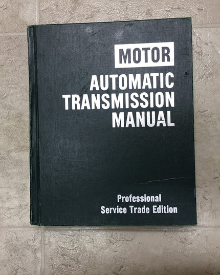 Motor Automatic Transmission Manual/1964-1982