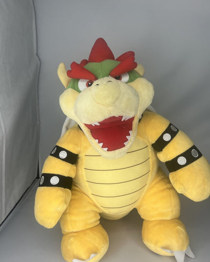 Build a Bear Bowser King Koopa Nintendo Super Mario Bros 2021 Plush 15”