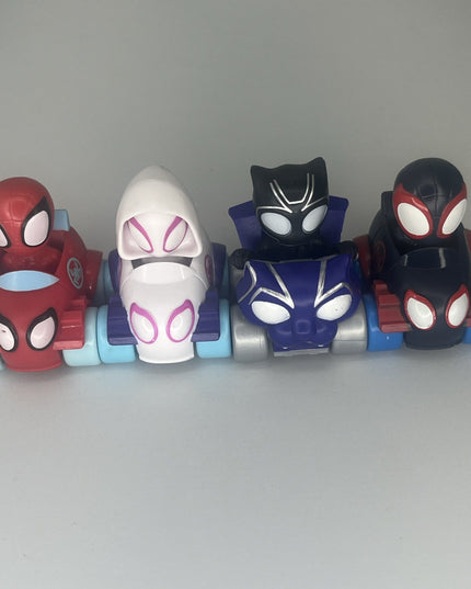 Disney Jr. Spidey and His Amazing Friends 4 Vehicles