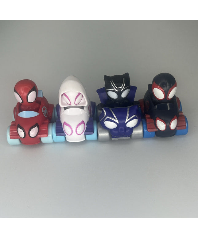 Disney Jr. Spidey and His Amazing Friends 4 Vehicles