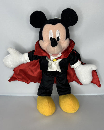 Vampire Mickey Plush 8”