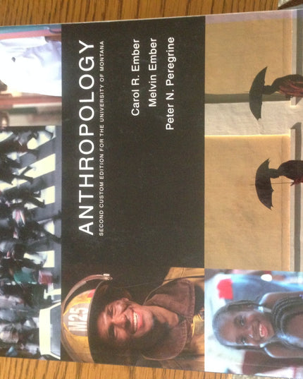 Anthropology Second Custom Edition for the University of Montana