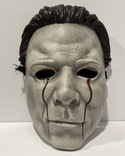 Halloween II Michael Myers Blood Tears Face Mask Universal Studios Cosplay