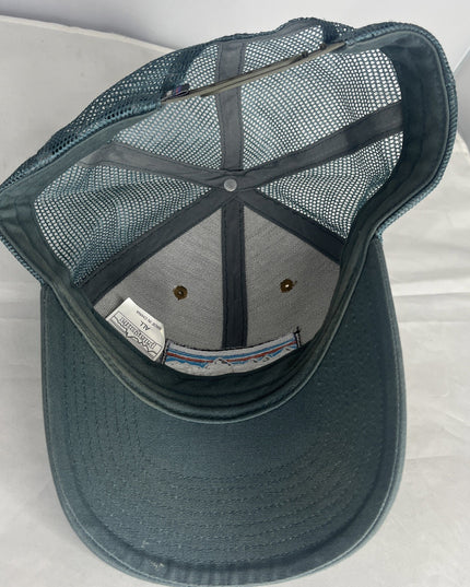 Patagonia Mesh Trucker Snapback Hat - Brown And Green