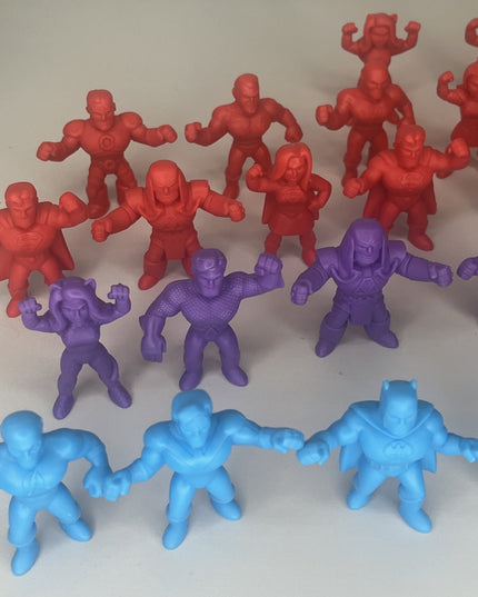 Wendy’s Kids Meal Toys 2023 DC Super Heroes Figures Lot of 27