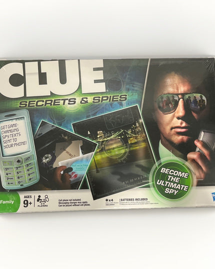 2009 Clue: Secrets & Spies Game by Hasbro Brand New Sealed