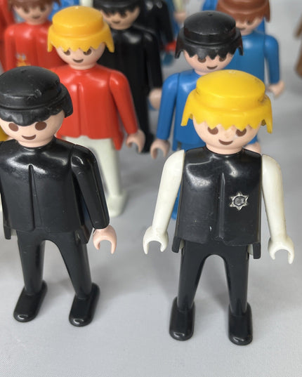 Lot of 42 Vintage 1974 - 1997 Playmobil Geobra Figures