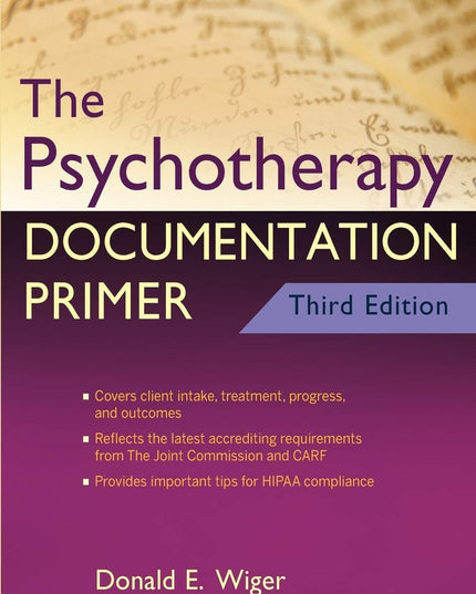 Psychotherapy Documentation 3e