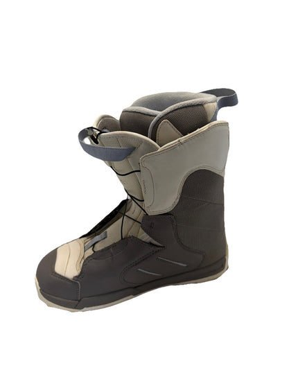 Salomon Kalitan Womens Grey and White Snowboard Boots Size US 9 Auto fit +