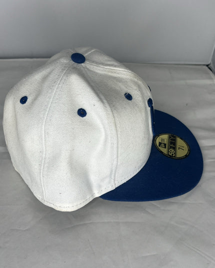 new era 59fifty Colts Hat Size 7 3/8 - White And Blue