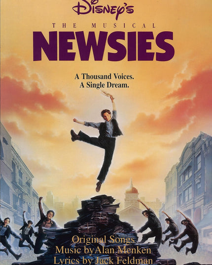 The Musical Newsies Piano/Vocal/Guitar Songbook | Intermediate Broadway Musical