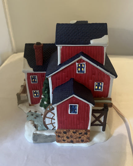 Lemax 1996 Baker's Mill Harvest Crossing #75240