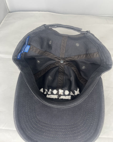 Magnolia Waco Texas Slate Gray Distressed Strapback Adjustable Hat / Cap