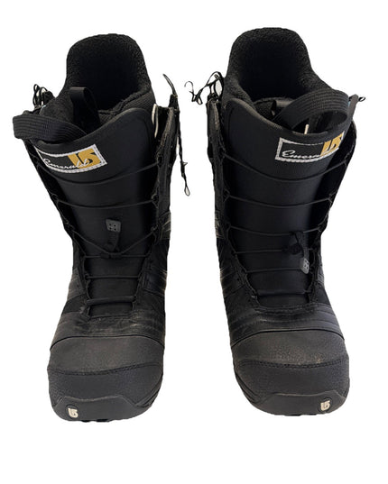 Burton Emerald Imprint 2 Snowboard Women Boots Size 7 Black Very Good Condition