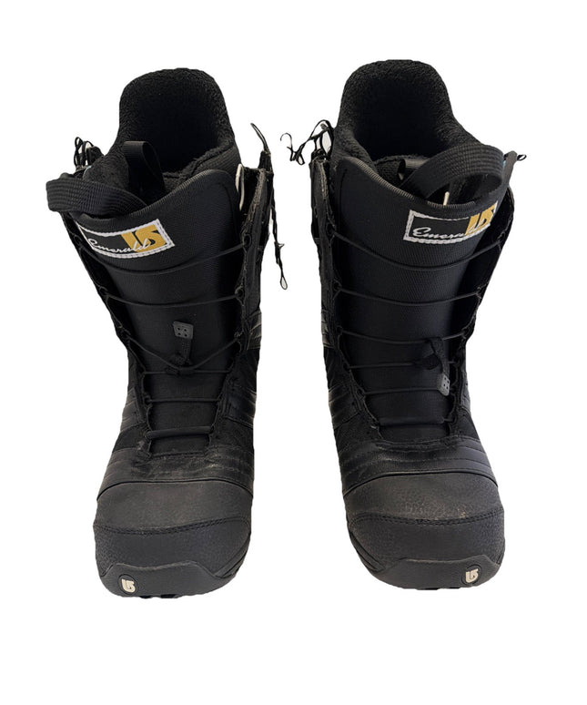 Burton Emerald Imprint 2 Snowboard Women Boots Size 7 Black Very Good Condition