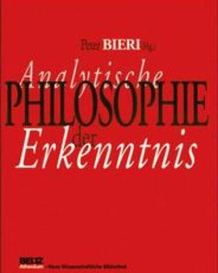 Analytische Philosophie der Erkenntnis