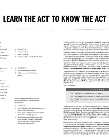 ACT Prep Plus 2024: Study Guide includes 5 Full Length Practice Tests, 100s of