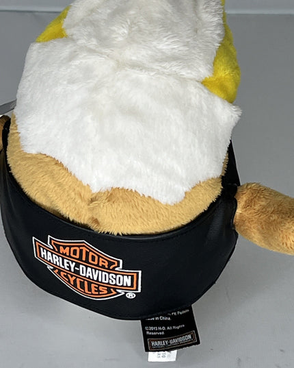 REBEL EAGLE RIDER Harley Davidson Biker Club Stuffed Animal 8" Plush