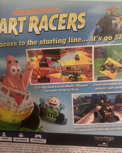 Nickelodeon Kart Racers - PS4 - Manual Not Included