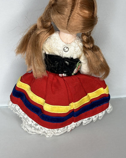 Dolls Of All Nations France - Traditional Costumes 6” - As Shown - No Shoes