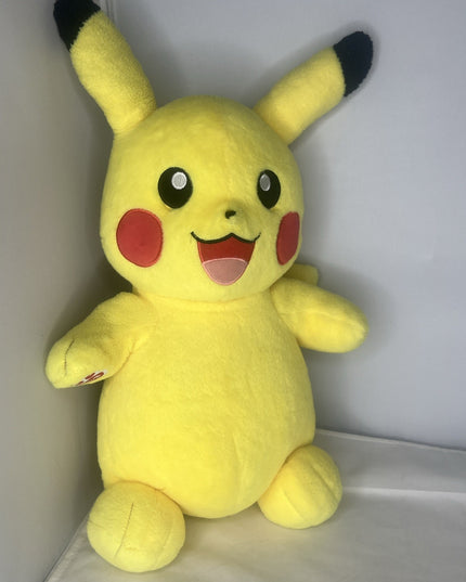 Pikachu Pokemon Build A Bear Workshop Plush BAB 18” - (Broken Voice Box)