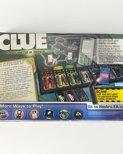 2009 Clue: Secrets & Spies Game by Hasbro Brand New Sealed