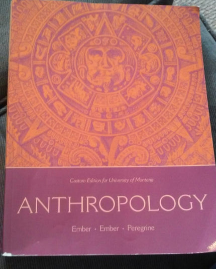 ANTHROPOLOGY CUSTOM