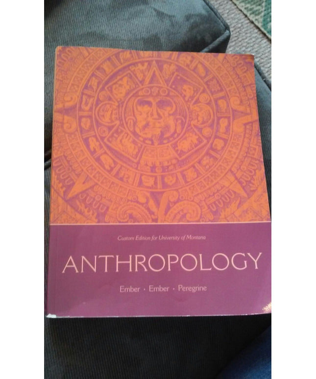 ANTHROPOLOGY CUSTOM
