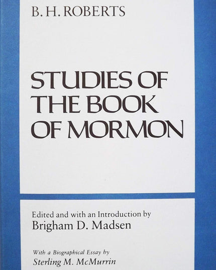 STUDIES OF THE BOOK OF MORMON