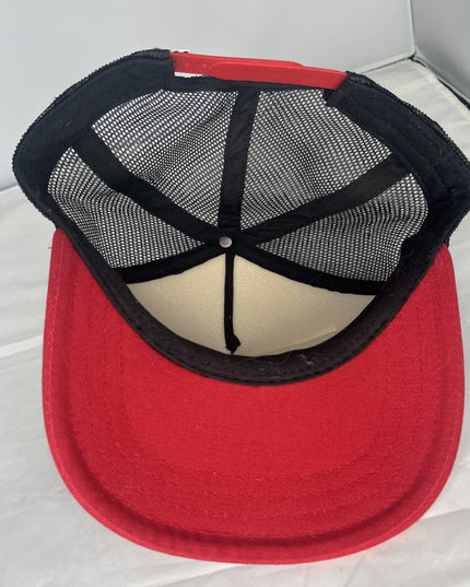 Vans 'Off the Wall' Red and Blue With White Stars  Snapback Skater Hat
