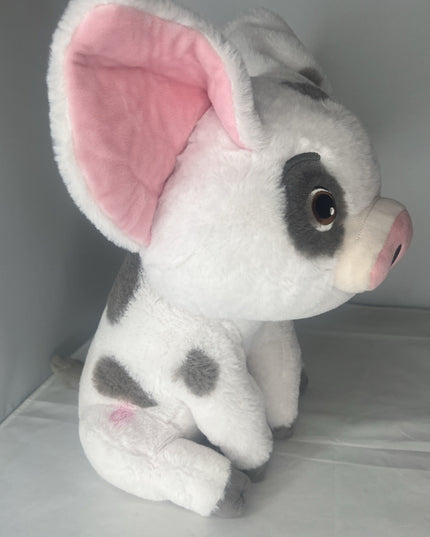 Disney Store Pua Pig Soft Plush Moana Stuffed Animal 12 inches Sitting Soft