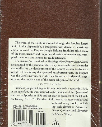 Teachings of the Prophet Joseph Smith