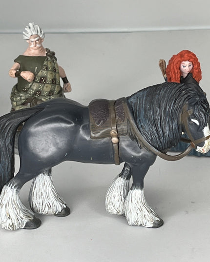 Disney Brave Lot Of 5 Figures