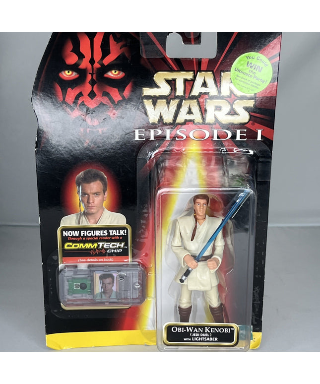 1998 Hasbro Star Wars Episode 1 CommTech OBI-WAN KENOBI