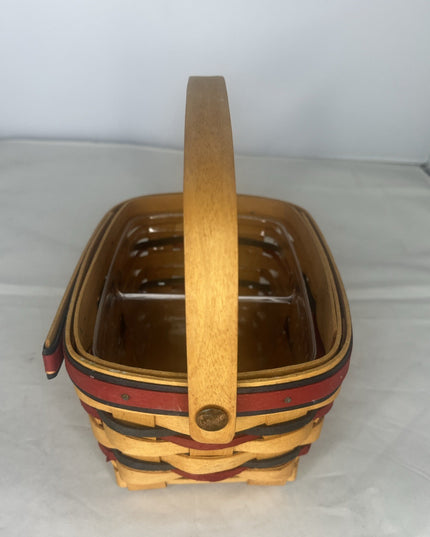 Longaberger basket Handwoven 1997 Dresden Ohio USA