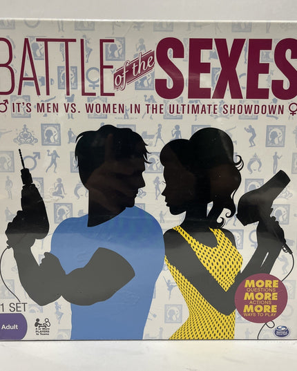 Spin Master Battle of the Sexes Trivia Board Game - (20054276)