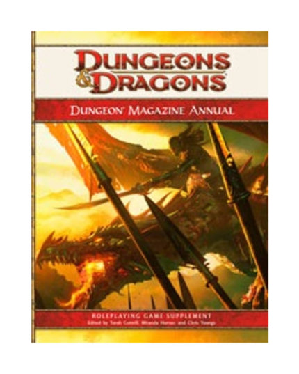 Dungeon Magazine Annual, Vol. 1: A 4th Edition D&D Compilation (D&D Supplement)