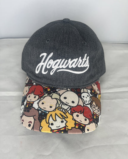 Harry Potter Hat Cap Adjustable Gray Hogwarts Funko Pop  Embroidered Logo Mens