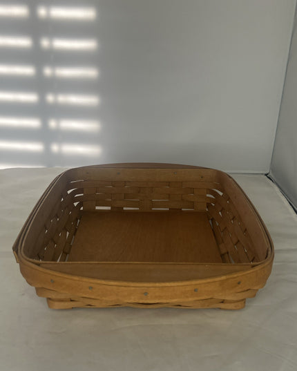 Longaberger Bread Basket Handwoven 1992 Dresden Ohio USA