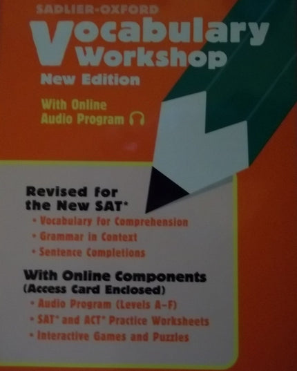 Sadlier-Oxford Vocabulary Workshop, Level E, Teacher's Edition