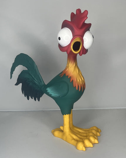 Disney Moana HEI HEI 13" Squeeze & Scream Chicken/Rooster Toy