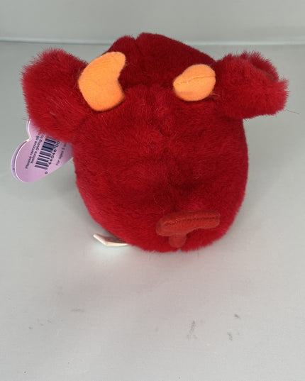 Swibco Puffkins Red the Devil Plush 4.5" Limited Edition Vintage 1994