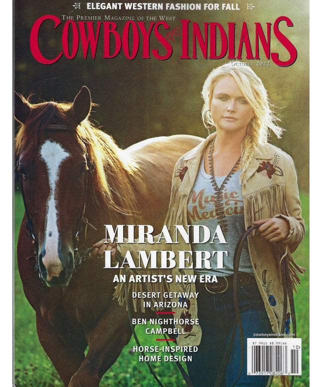 Cowboys & Indians Magazine October 2022 Miranda Lambert