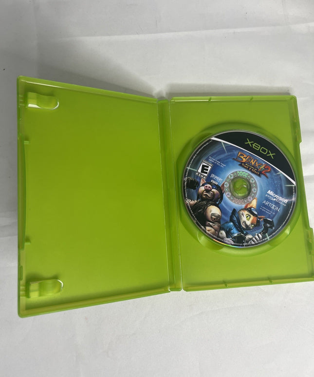 Blinx 2: Masters of Time & Space (Microsoft Xbox, 2004) - Manual Not Included