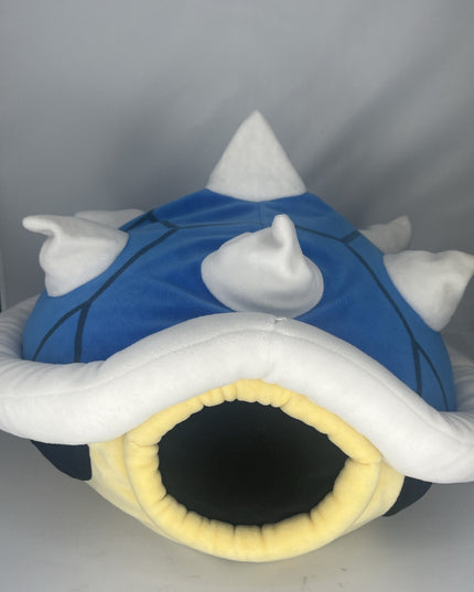 Authentic Nintendo Mario Kart Large 14" Spiny Blue Koopa Shell Plush Stuffed Toy