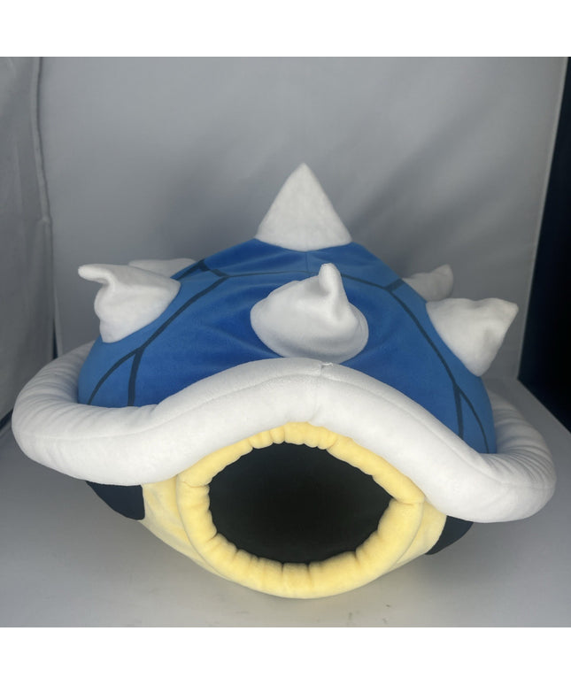 Authentic Nintendo Mario Kart Large 14" Spiny Blue Koopa Shell Plush Stuffed Toy