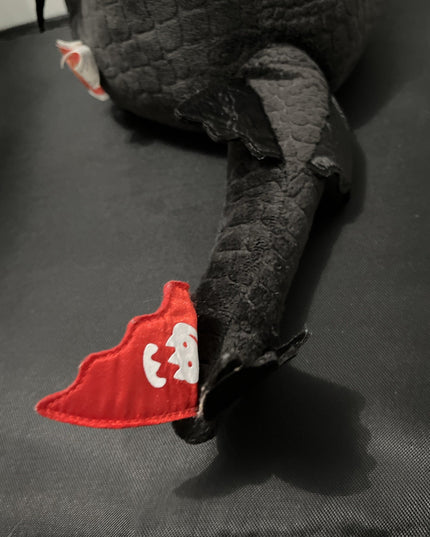 VTG Build a Bear Toothless How to Train Your Dragon Black Wings Red Tail 2014